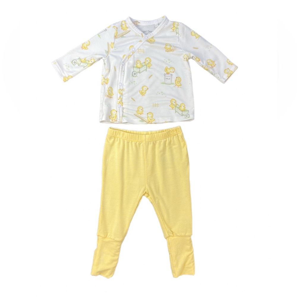 ANGEL DEAR Bamboo Duckling 2 Pc Outfit *TWIN MAMAS- 2 Available* - NB